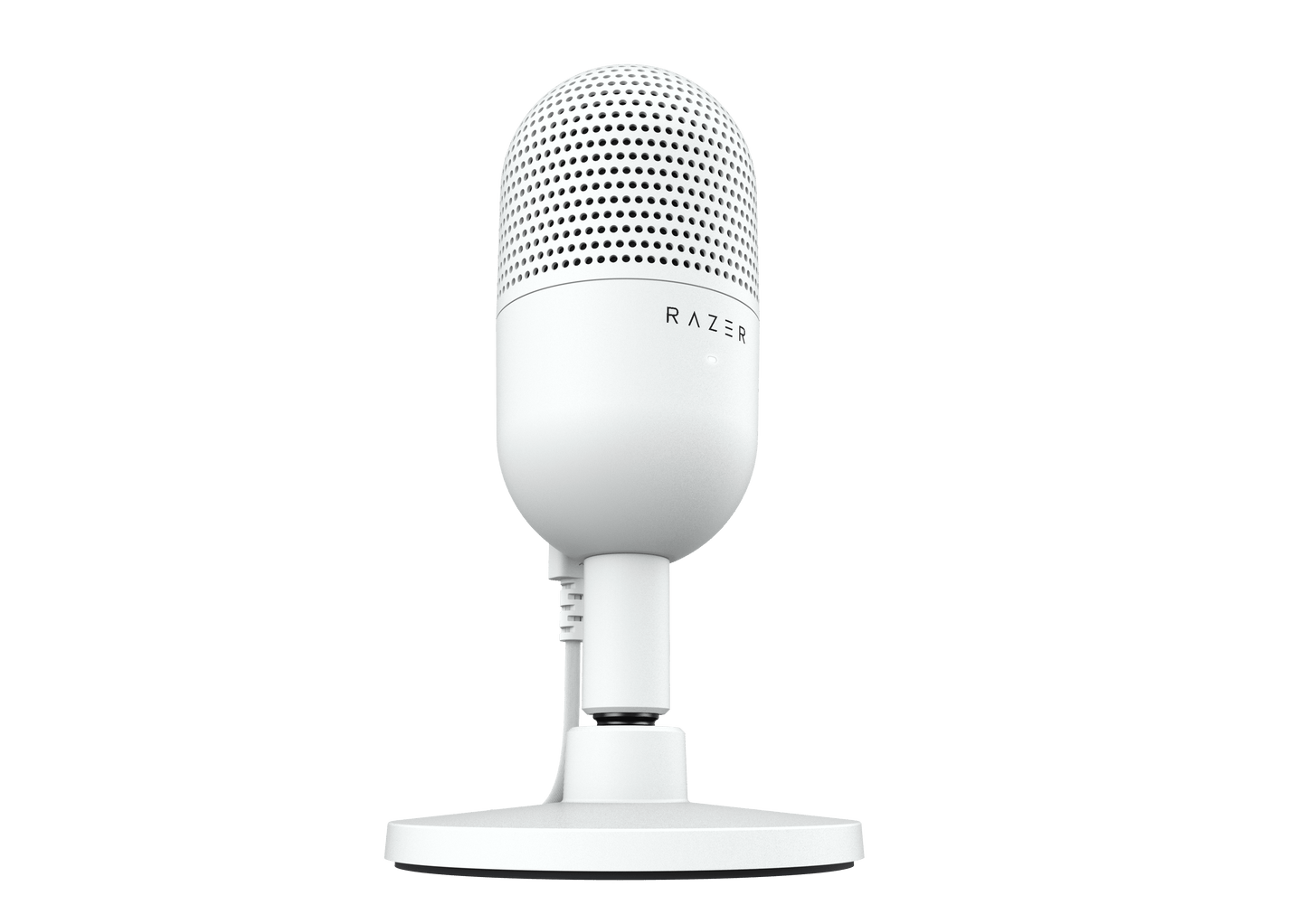 Seiren V3 Mini Ultra-Compact USB Microphone, Tap to Mute, White Edition